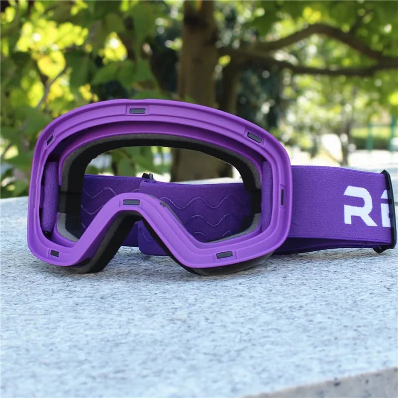 Magnetic Ski Goggles Double Layer Anti Fog UV400 Snowboard Glasses Men Women Winter Sports Eyewear