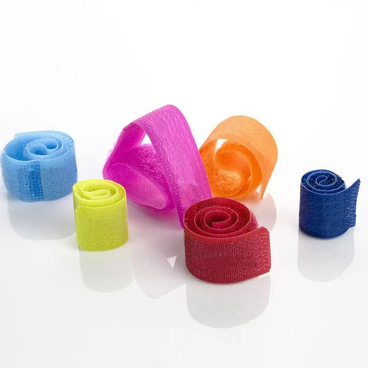 20 Pezzi Fascette Avvolgicavo in Nylon Resistenti all'Usura, Organizzatori per Cavi, per Gestione Cavi USB e Auricolari, Ideali per Viaggi e Lavoro