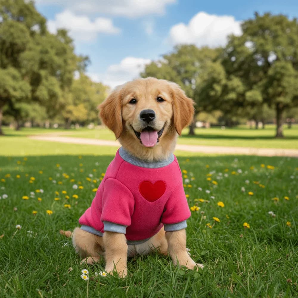 Felpa con Cappuccio per Cani e Gatti, Calda e Confortevole, Morbida, a Due Zampe, per Uso Quotidiano