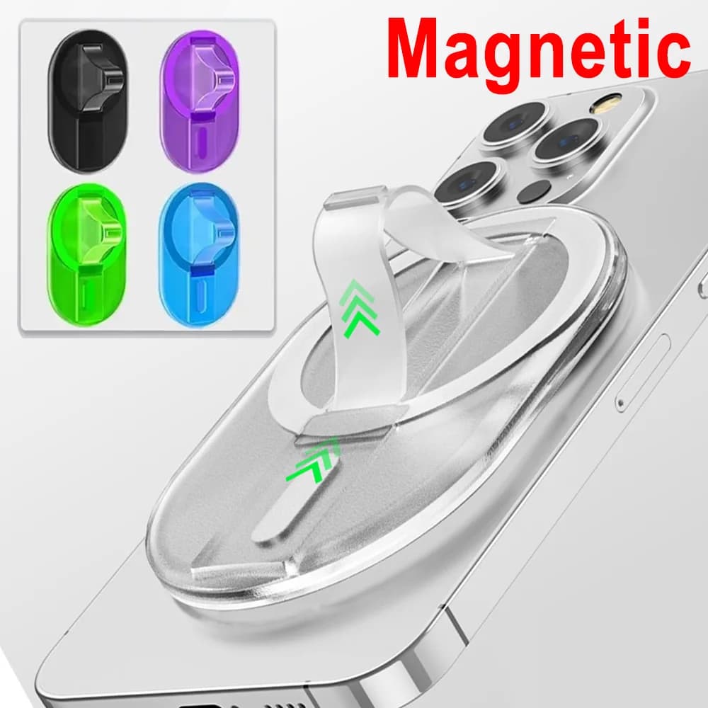 GrippopsoPer Magsafe Cellulare Tok Supporto per anello per telefono con cinturino per dito Supporto espandibile per iPhone 15 14 Pro Max Staffa