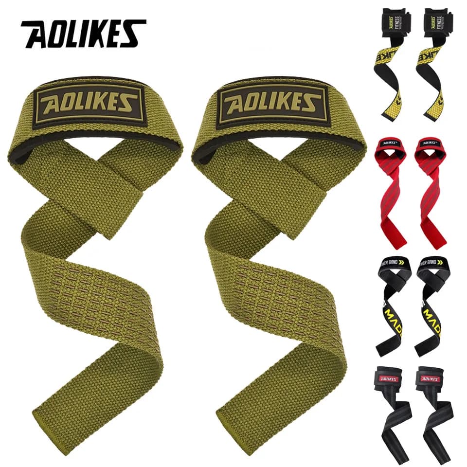 AOLIKES 1 Pair Adjustable Wrist Wrap, Elastic Wrist Guard, Wrist Protection Band For Weight Lifting, Crossfit, Powerlifting