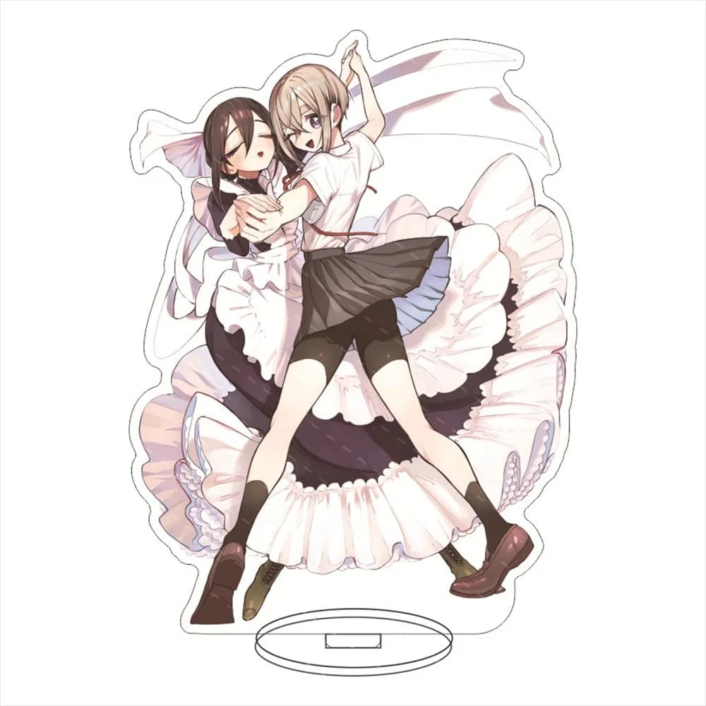 100 Ragazze che Ti Adorano Anime Stand Cosplay Personaggio Yakuzen Portachiavi Kusuri Hanazono Hahari Acrilico Stand Espositivo Amici