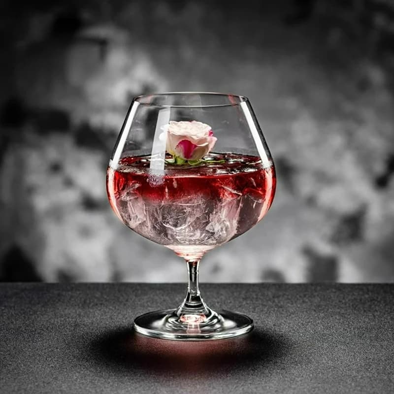 1-2-4 pezzi bicchieri da Cocktail creativi bicchieri in vetro da Champagne in stile giapponese Big Belly Brandy Glass Cup Bar accessori per la casa