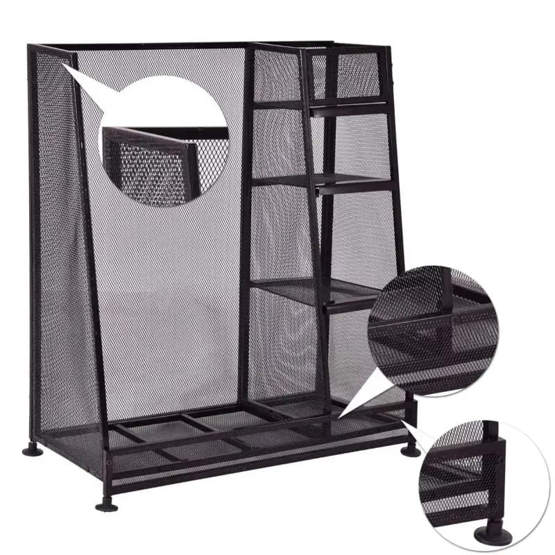 Attrezzature sportive all'aria aperta Mazze da golf Portaoggetti per palline Portaoggetti Accessori per garage Espositore per schermi in metallo