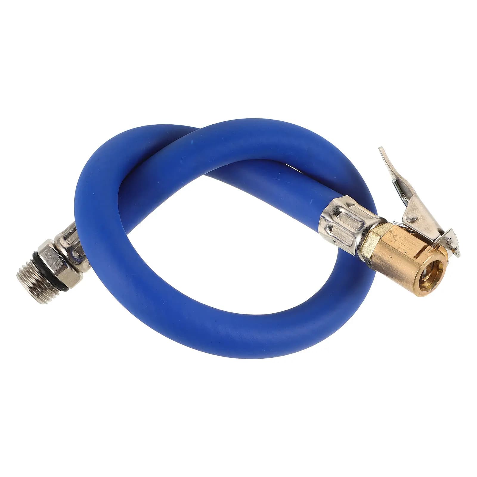 Tubo di Prolunga per Manometro Gonfiatore Pneumatici, Ricambio Portatile per Compressore d'Aria, Tubo Accessorio per Pompa Auto, Bici, Moto