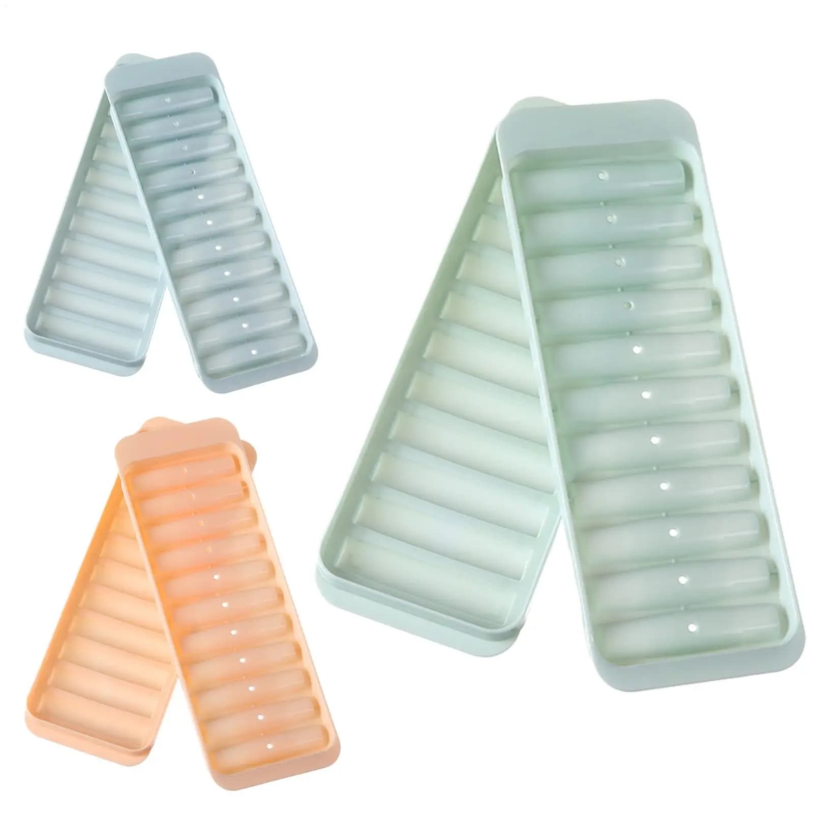 Small icicle ice tray, ice bar long ice cube mold, beverage can ice making artifact Summer Iced Beverage Making Tools