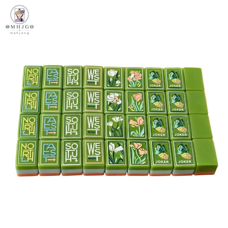 3 Layer Acrylic 160pcs American Mahjong Set Customizable Engraving Mahjong Game Tiles Travel Leisure Board Game for Adults Gifts