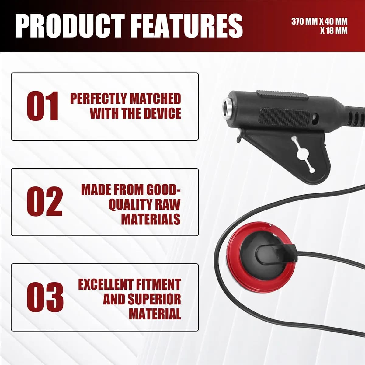 (AD10) Microfono a Contatto Piezoelettrico Professionale Ad-20 per Chitarra, Violino, Ukulele e Accessori per Strumenti Musicali
