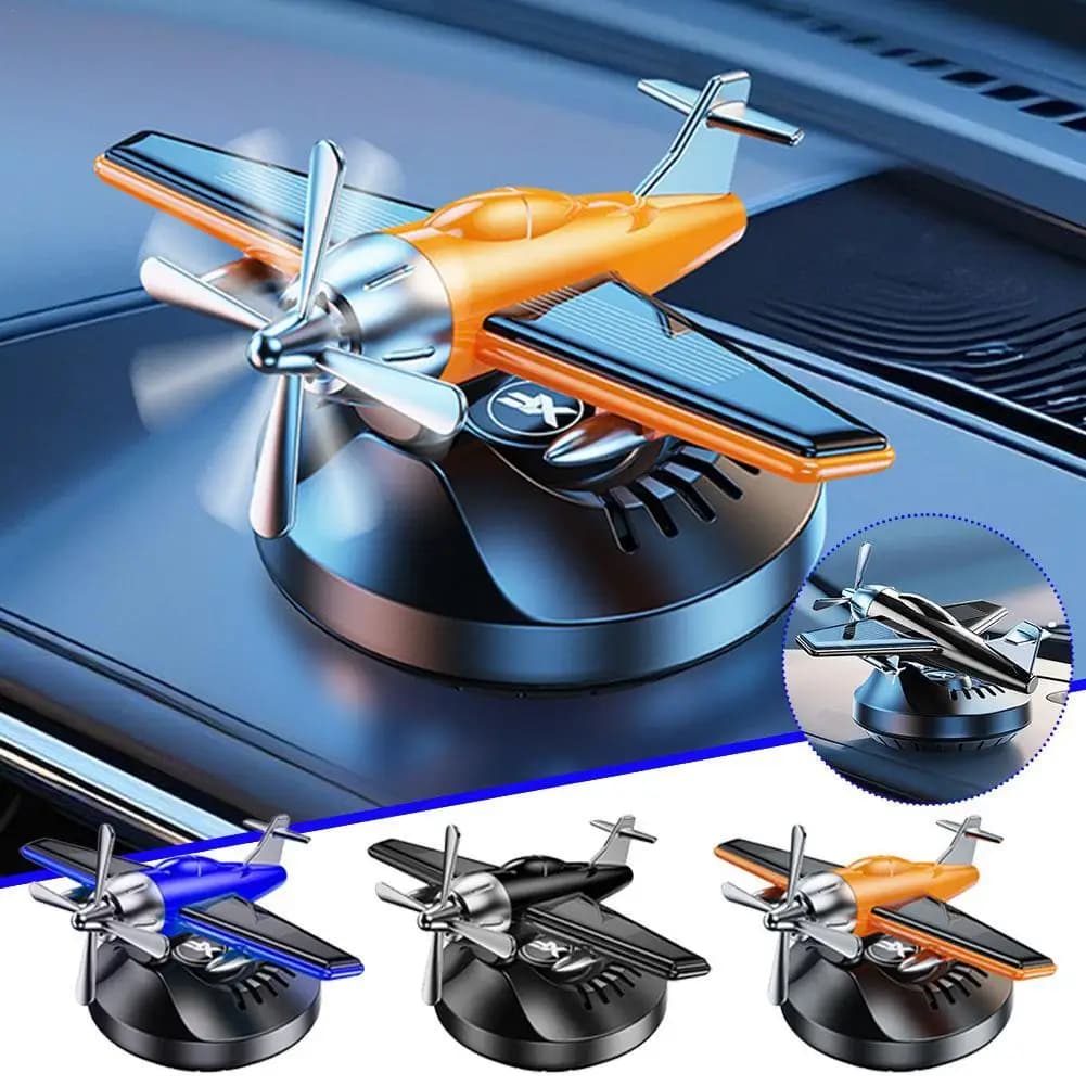 Solar Powered Elica Rotating Fighter Deodorant for Car Perfume Perfume Fragrance Diffuser for Air Aroma for Dashboard