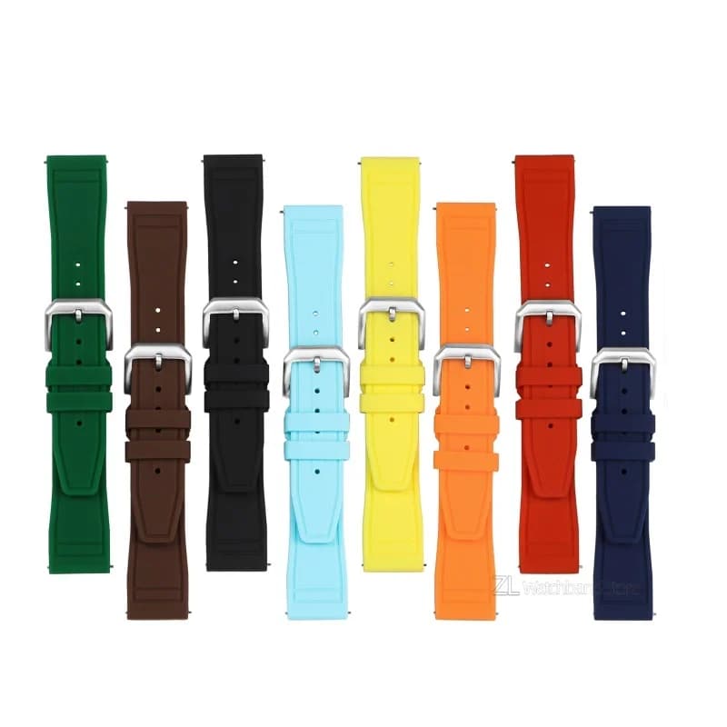 Cinturini per Orologi a Sgancio Rapido da 20mm 21mm 22mm per IWC PILOT Portugal PORTOFINO, Cinturino Impermeabile per Smartwatch da Uomo e Donna