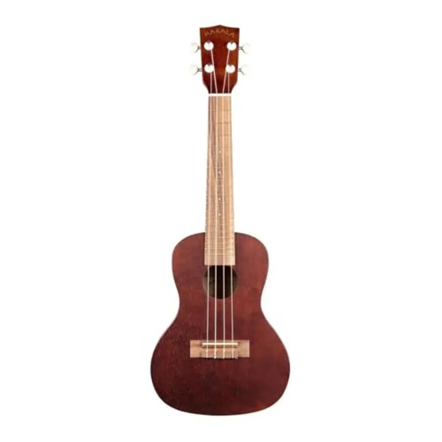 Classic concert ukulele for live performance, mahogany body, natural wood finish, warm rich tone and excellent projection