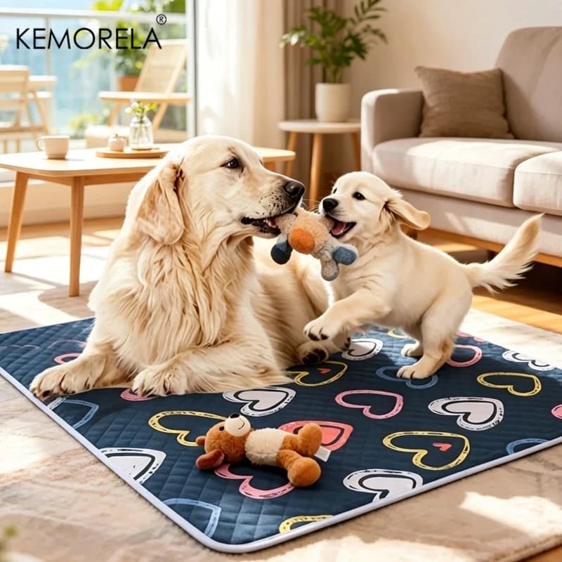 Tappetino rinfrescante per cani Kemorela, lavabile, riutilizzabile, resistente agli odori, durevole, facile da pulire, adatto a tutte le stagioni