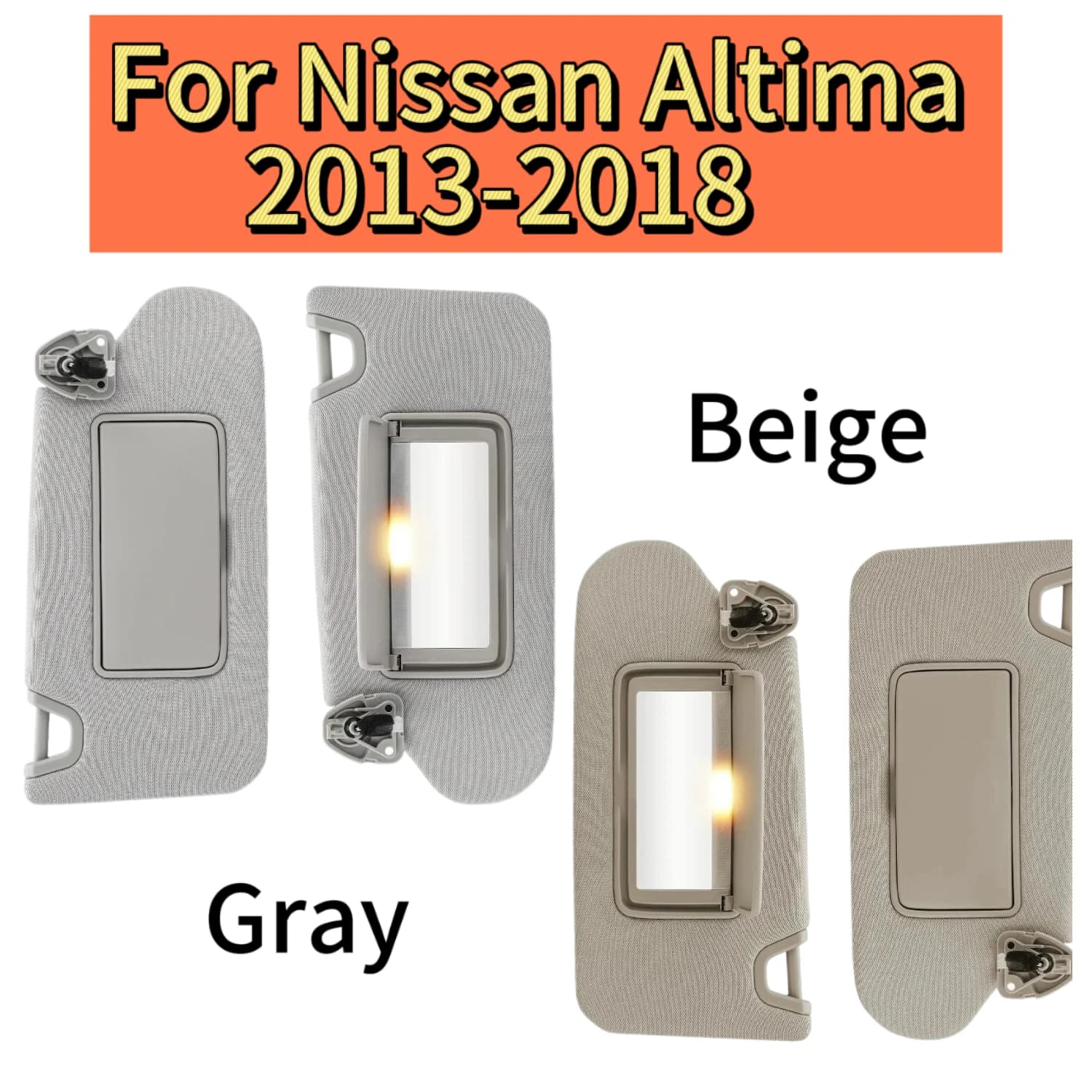 Per Nissan Altima 2013 2014 2015 2016 2017 2018 Parasole Anteriore Sinistro e Destro Accessori Auto