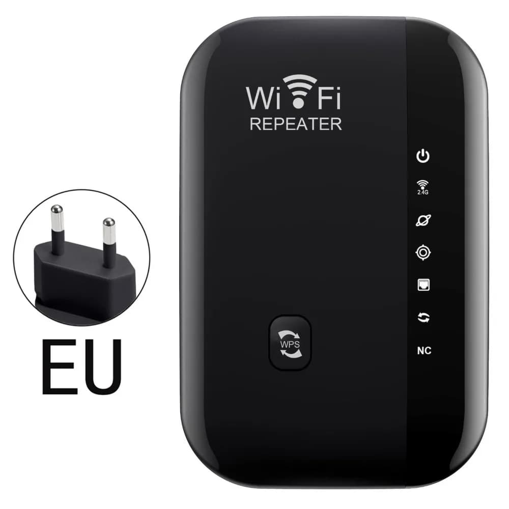 Estensore di portata WiFi 300Mbps di alta qualità 4/7 luci 802.11bgn Ripetitore di segnale WiFi US/EU/AU/UK Ripetitore WIFI wireless Ufficio