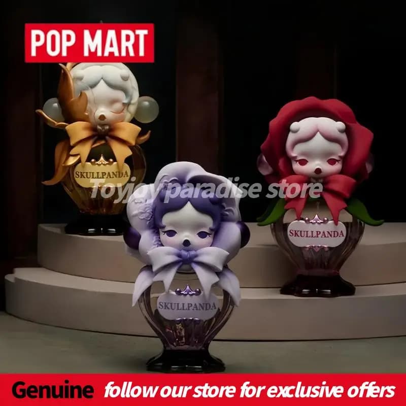 Autentico POP MART Skullpanda Petals In Four Acts Series Spray Profumato per la Casa Blind Box, Graziosa Decorazione per la Casa, Fragranza come Regalo