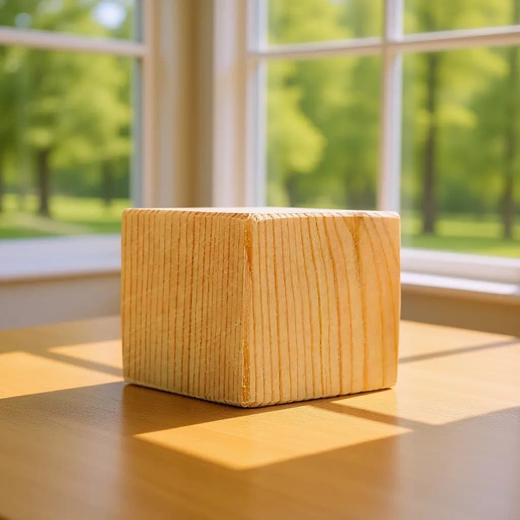 2 Pezzi Rialzi per Letto in Legno Resistenti, Blocchi di Sollevamento per Mobili, Divani, Scrivanie, Sedie, Tavoli, Telai Letto, Salvaspazio