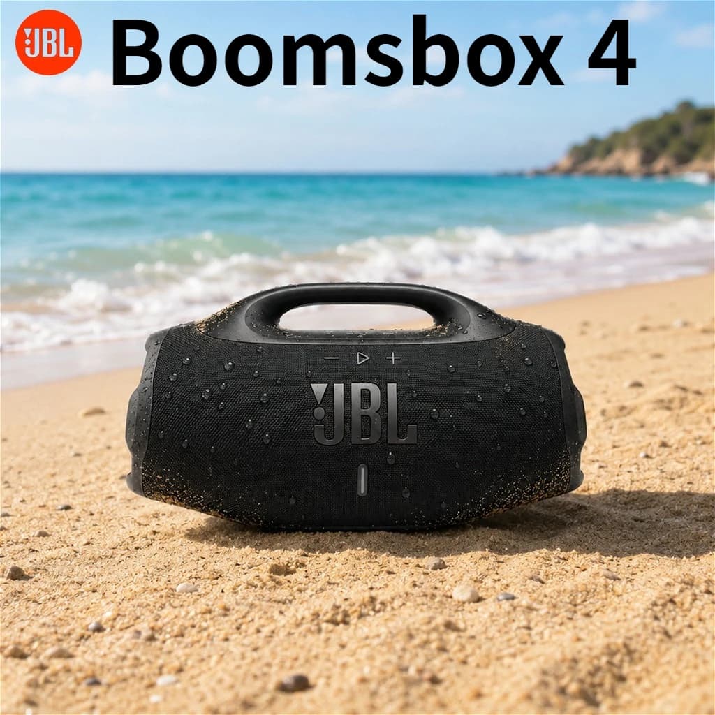 JBL Boomsbox 4 Portable Wireless Bluetooth Speaker Deep Bass IP68 Waterproof High Power Outdoor Camping Beach Party Subwoofer
