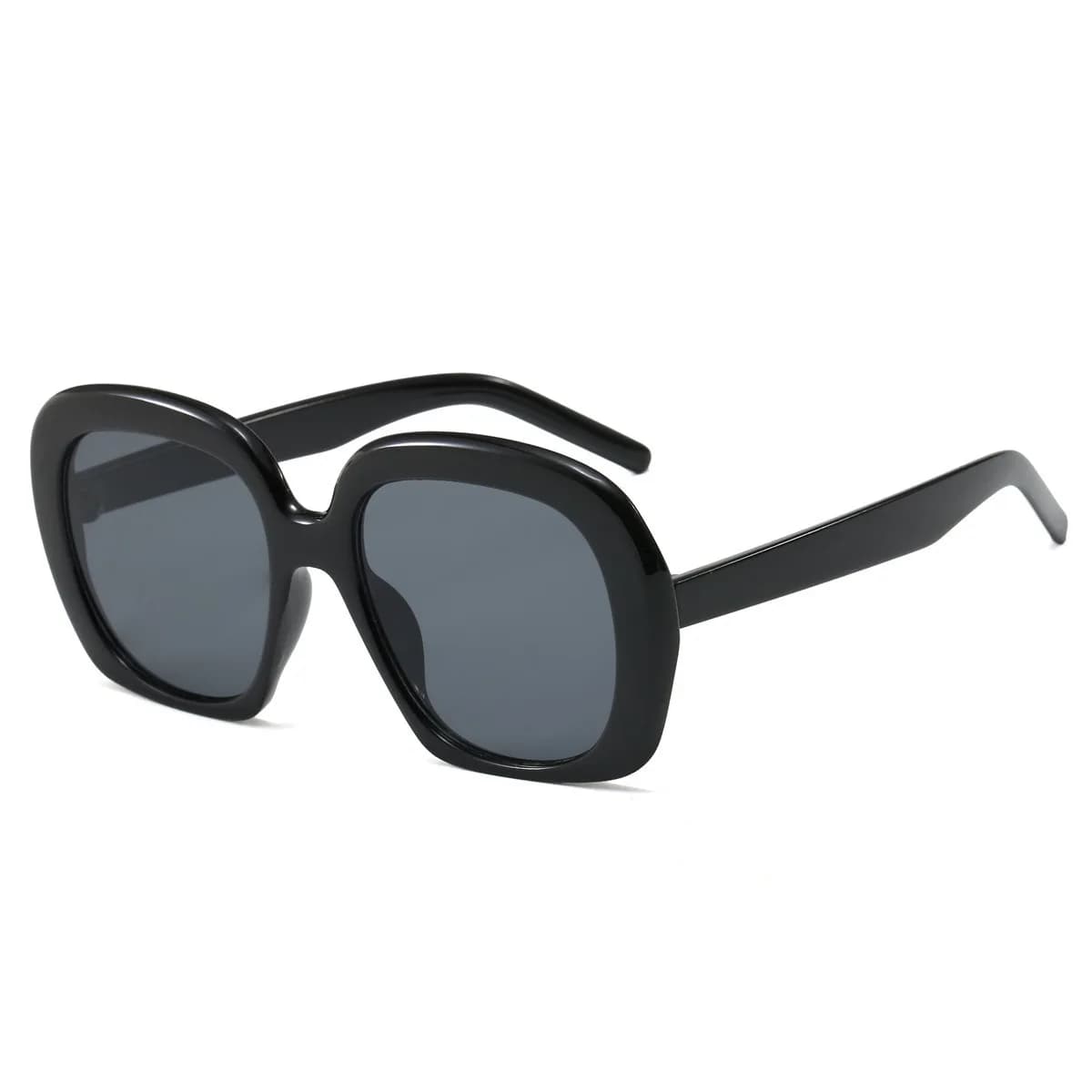 Hong Kong style oval sunglasses fashion new European and American women UV protection retro sunglasses show small face glasses
