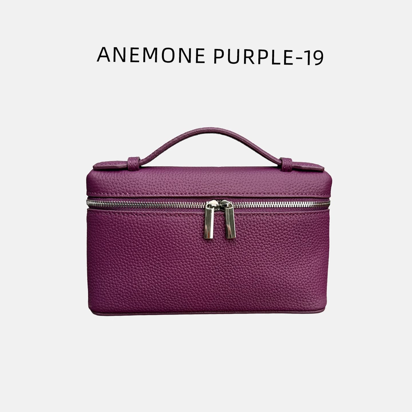 Borsa Mendy Borse a tracolla Borsa a mano da donna Borse per trucco in vera pelle da donna Borse da donna con doppia cerniera Designer Moda di lusso