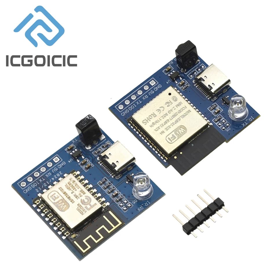 Modulo trasmettitore e ricevitore IR ESP8266/ESP32 – Protocollo NEC Trasmissione trasparente WiFi per il controllo della casa intelligente