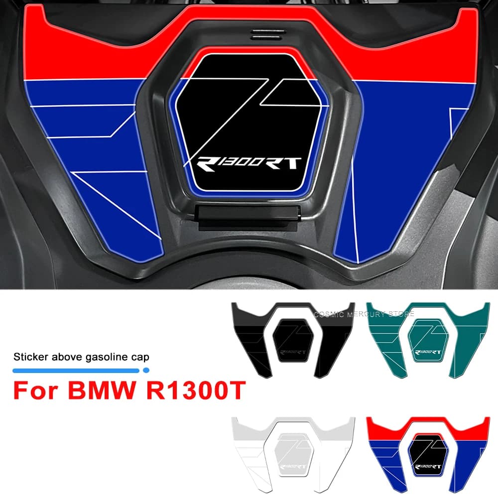 Accessori moto Adesivo sopra il tappo del serbatoio del carburante Kit adesivo protettivo impermeabile in resina 3D per BMW R1300RT r1300