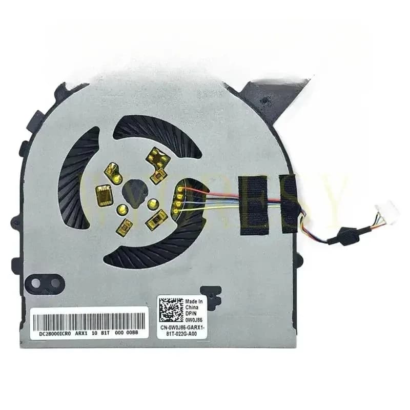 WYORESY 0W0J85 PER Dell Burning 7000 15-7560 VOSTRO 5468 5568 Ventola di raffreddamento della CPU TT