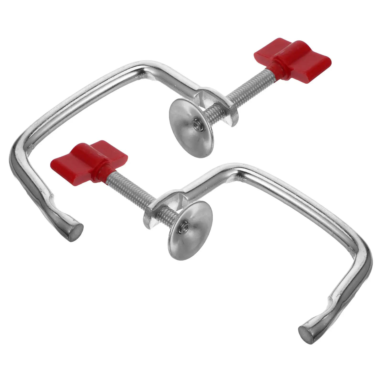 2Pcs Universal Pasta Maker Clamp and Handle Set for Manual Noodle Machine Strong Grip Secure Fastening Easy Detachable Cleaning