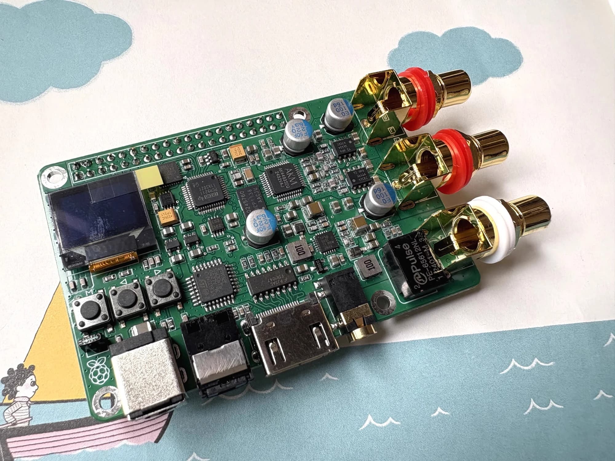 AK4493S DAC Raspberry Pi