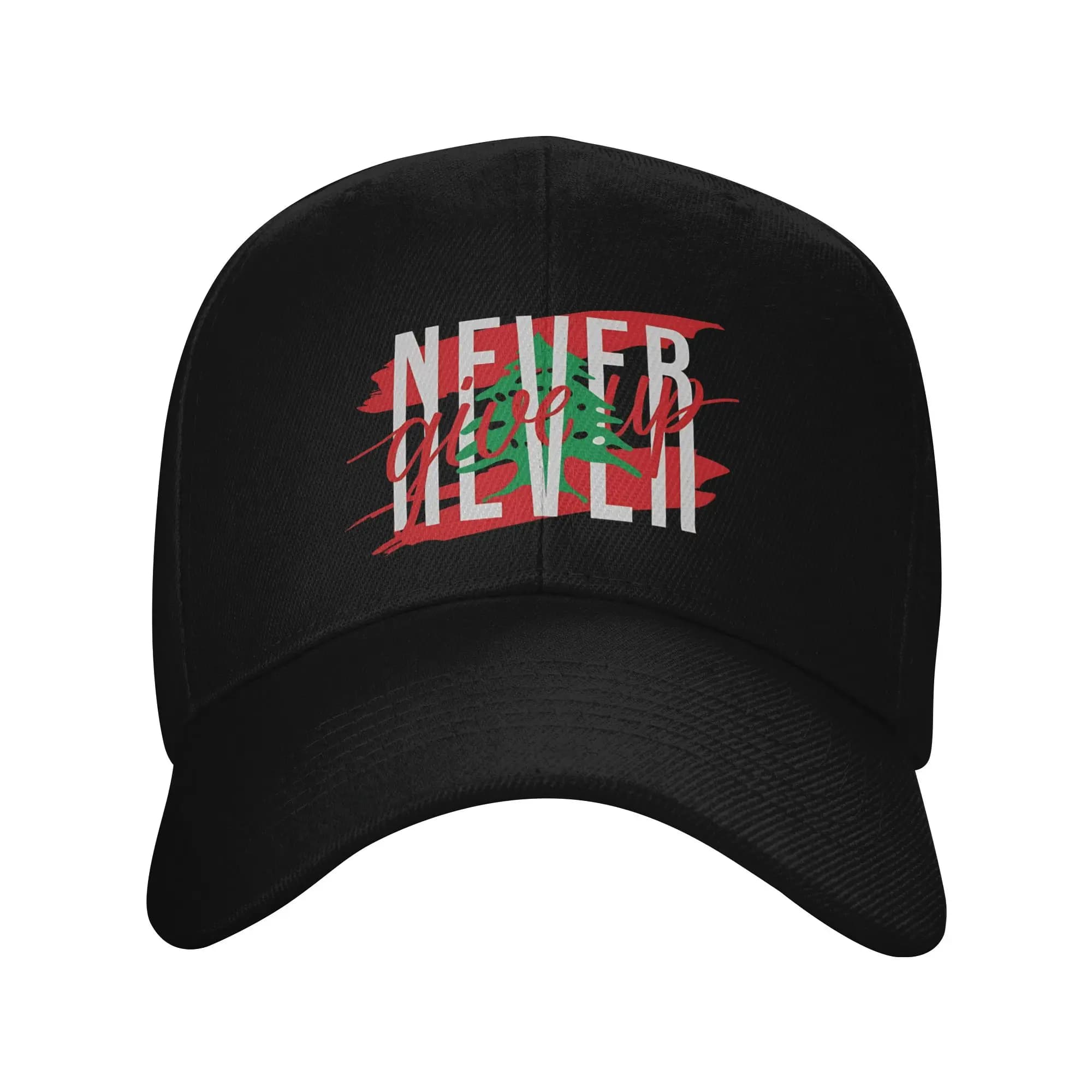 Lebanon Flag Solidarity Casual Baseball Cap Summer Lebanese Never Give Up Trucker Hat Hats Couple Women Fashion Baseball Caps