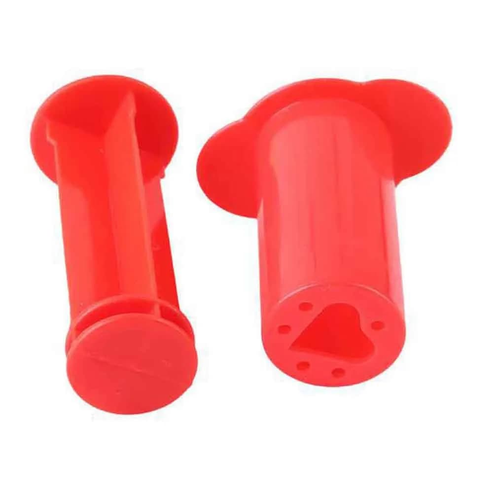 Set di 5 Utensili per Modellare l'Argilla, Kit Estrusore per Pasta Facile da Impugnare per Gioco Creativo a Casa, in Classe, Asilo Nido, Apprendimento Precoce e Divertimento