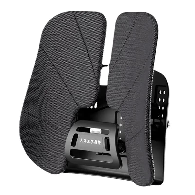 Supporto ergonomico per la schiena da auto, cuscino lombare portatile per sedile, per sedia da ufficio, per auto