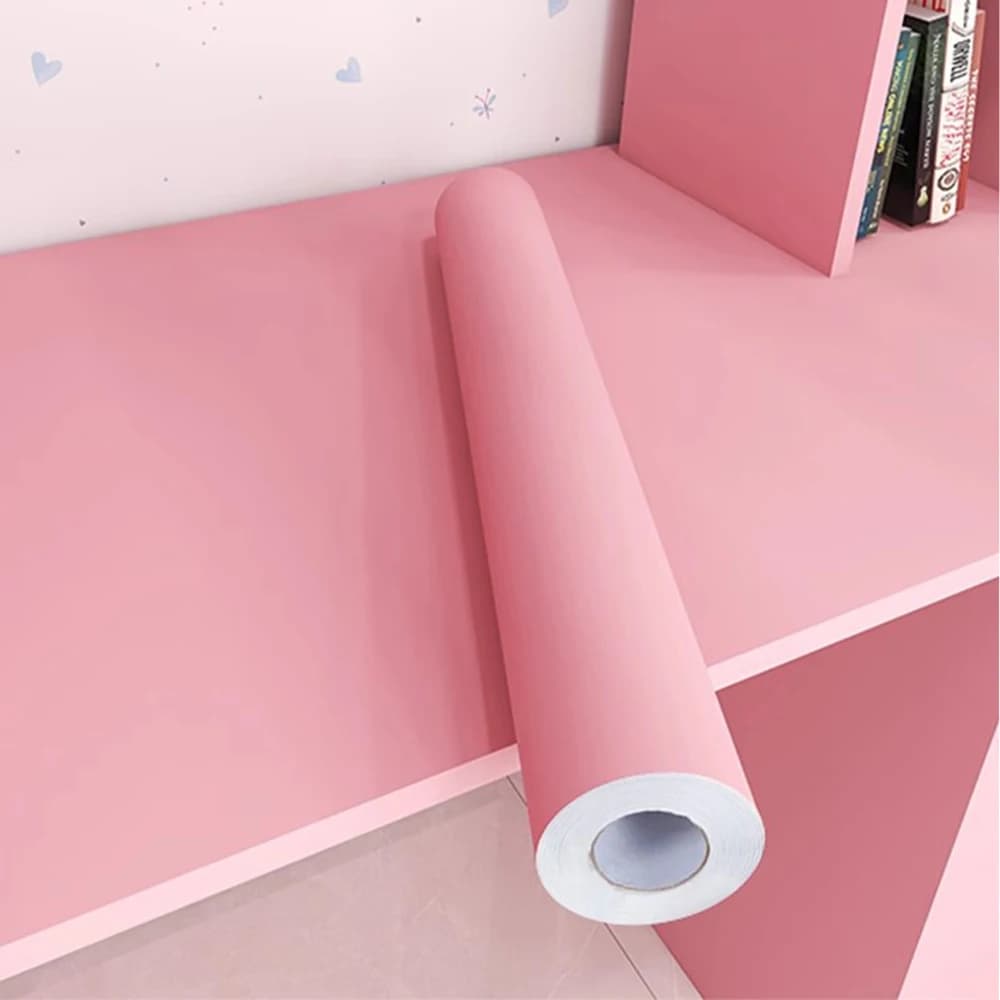 Wall decals in solid color PVC self-adhesive wallpaper for bedroom, dorm, wardrobe, wall renovation, home decorations DIY