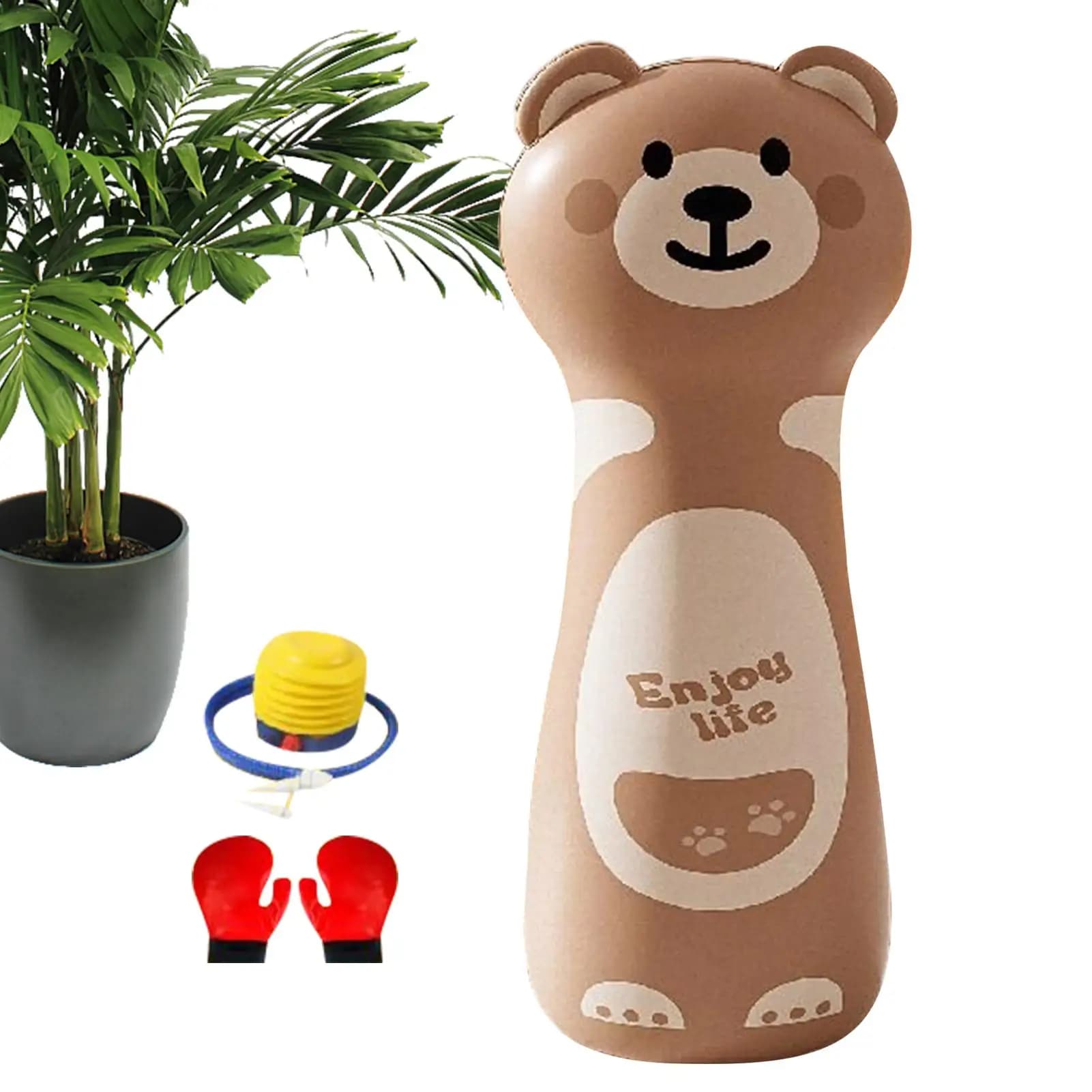 47 inch Inflatable Children's Boxing Bag 47 inch Children's Boxing Equipment with Gloves and Pump Children's Sand Bags