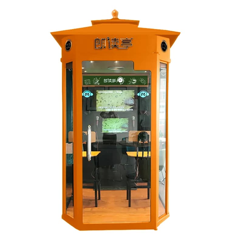 Materiale insonorizzato per interni Decorazione Self Service Mini Karaoke Room Pod Macchina KTV personale Canto KTV Kiosco Touch Screen
