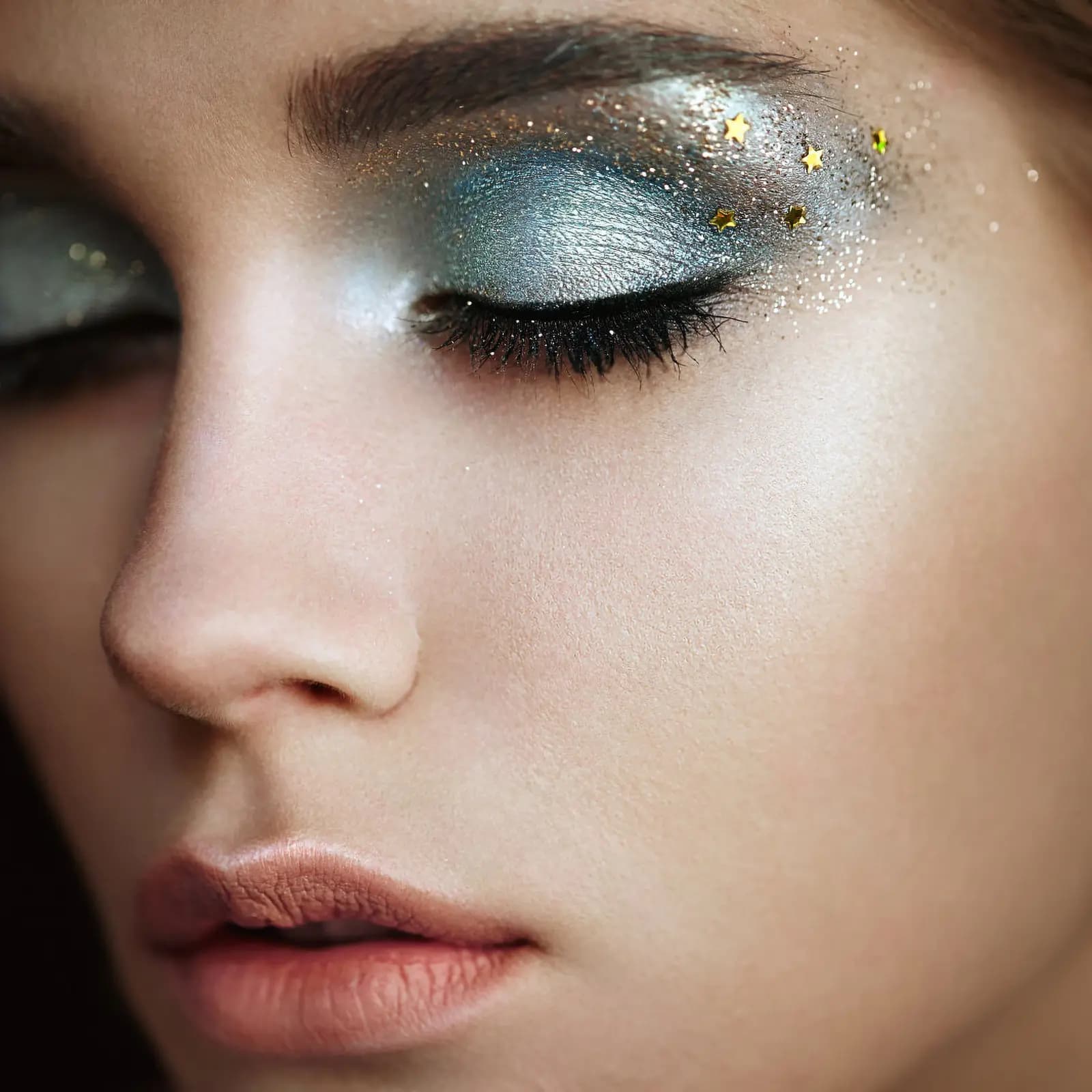 Set di trucco per sopracciglia con eyeliner in gel impermeabile da 2 pezzi, pigmento marrone, texture morbida e setosa, crema per ombretti