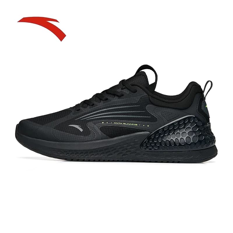 ANTA C37 + comfortable running shoes with soft bottom men casual sports shoes with rope for jumping with summer cushioning bounce