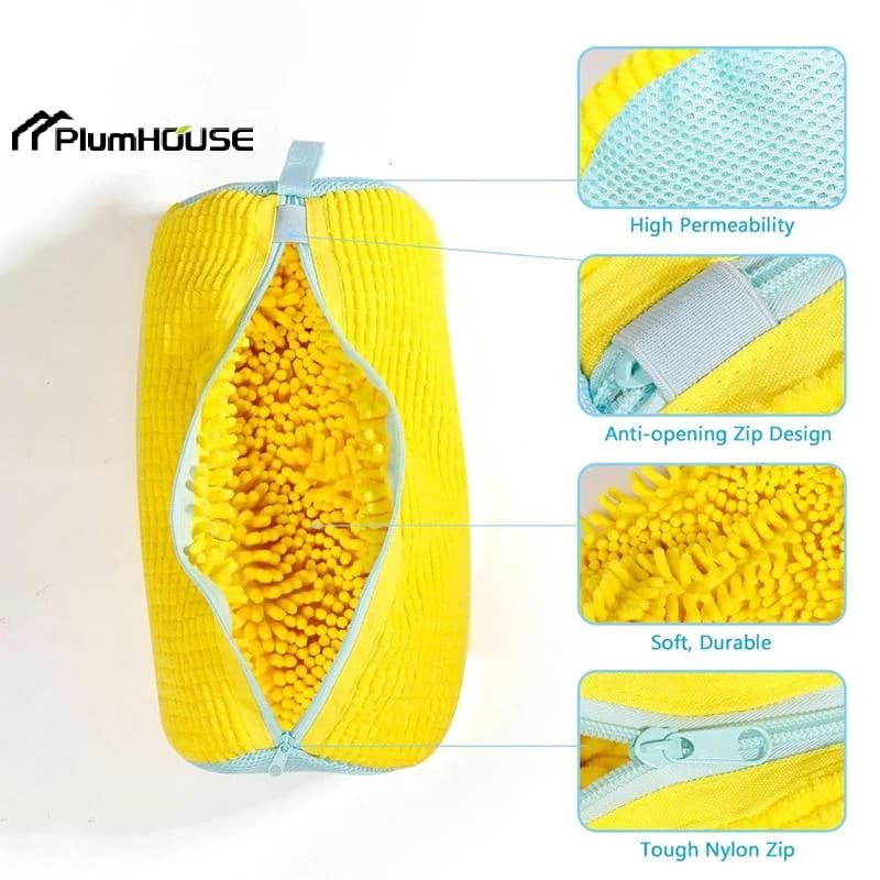 Washing Bag Sneaker, Anti-Deformation Protection for Washing Machine, Breathable Network for Domestic Use