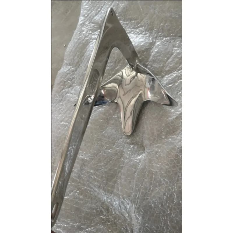 316 Stainless Steel Mirror Polished Bruce Claw Anchor for Boat Yacht