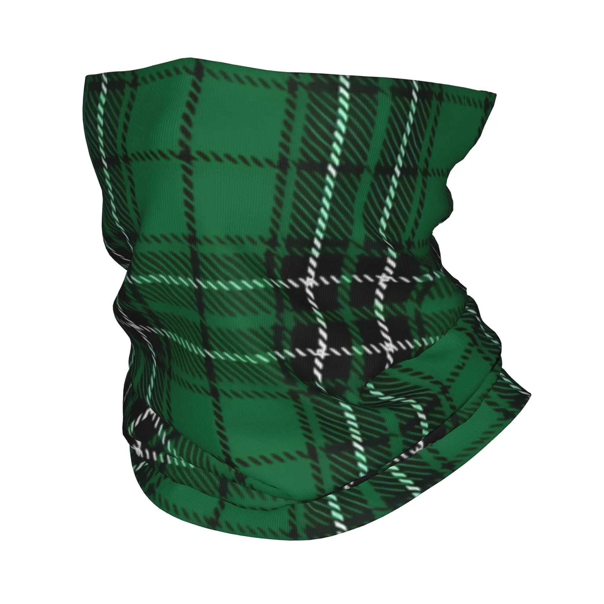 Bandana a quadri da caccia Clan Maclean, maschera per il viso in tartan scozzese, scaldacollo invernale per adulti per ciclismo e equitazione