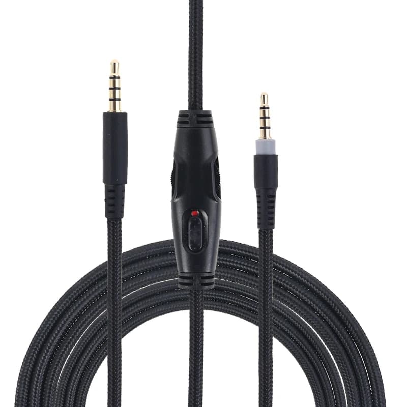 Kingston HyperX Cloud Mix Alpha S Gaming Power Cord Extension Cable 3.5mm OFC Replacement Cable