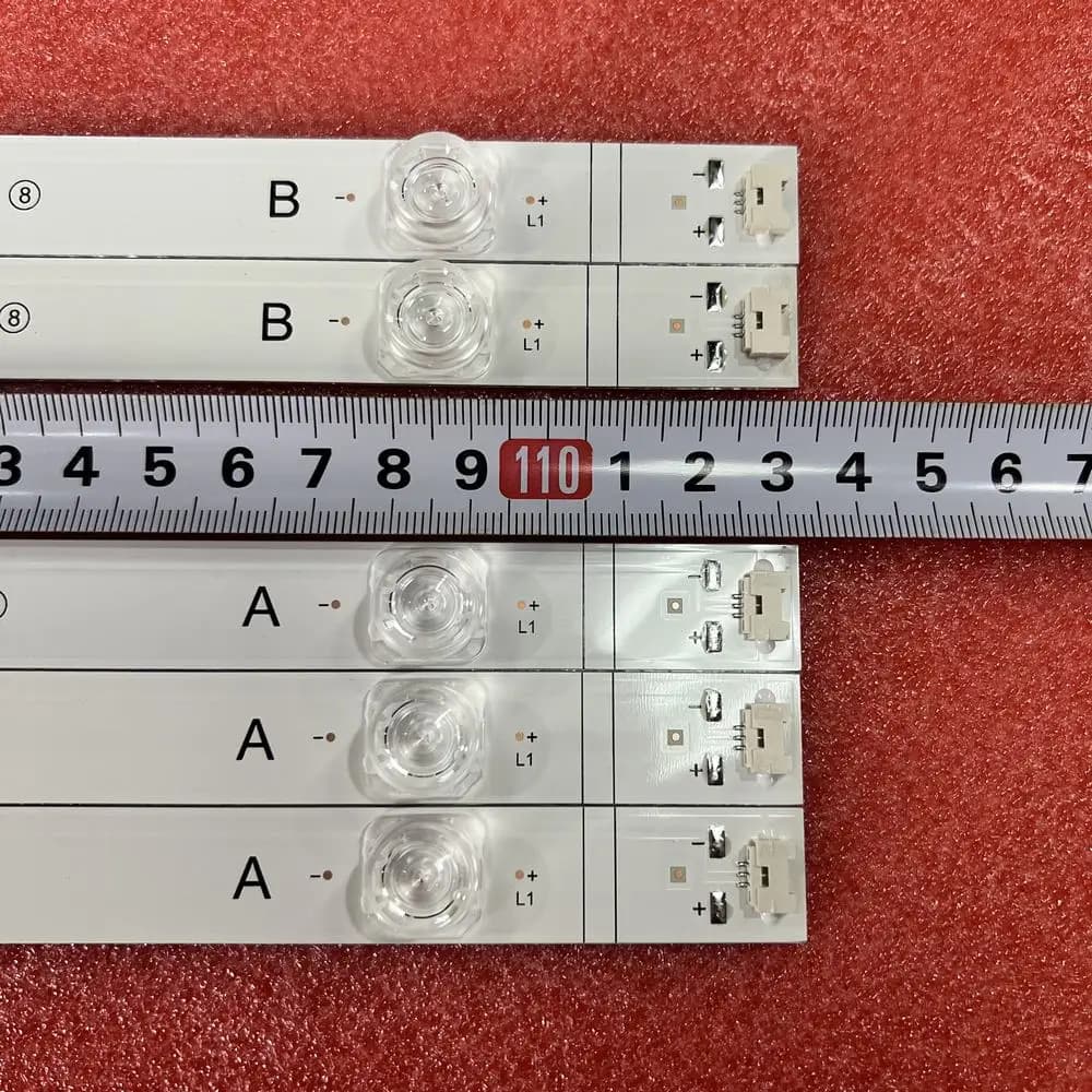 Striscia LED Per JVC LT-58VA8035 Toshiba 58UA6B63DG 58UK4B63DB RF-CF580003AE30-1001 58UA9600 D58U660N1CW VES580QNZT-N2-Z01