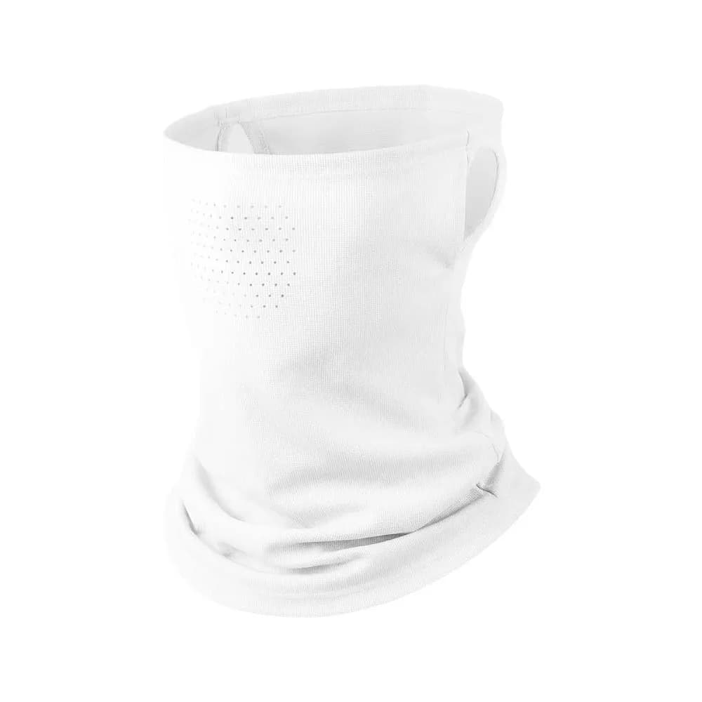 Daily Elastic Breathable Sunscreen Mask Thin Neck Sunshade Sunscreen Scarf Hook-on Solid Color Face Sun Protection Beach
