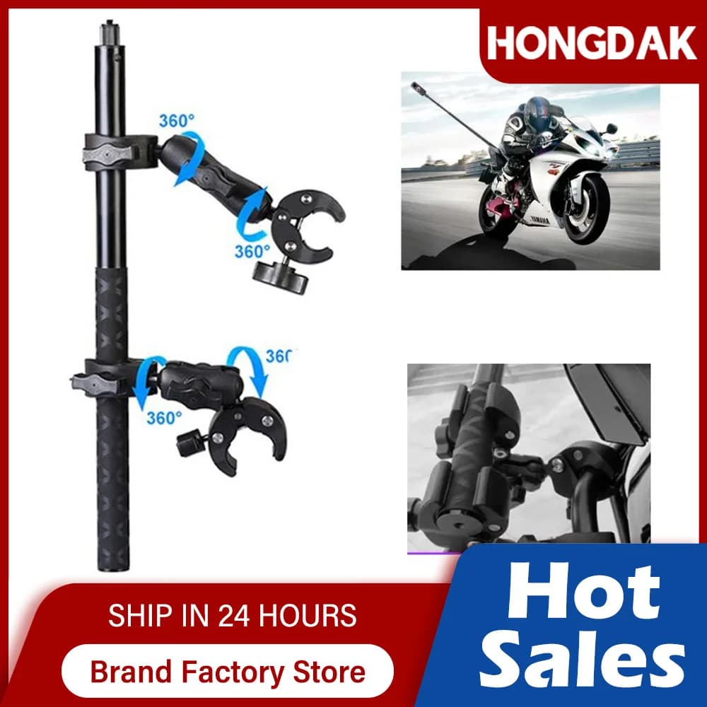 Insta360 One X3 X2 moto invisibile Selfie Stick bicicletta monopiede staffa manubrio per GoPro 11 10 Action Camera accessorio