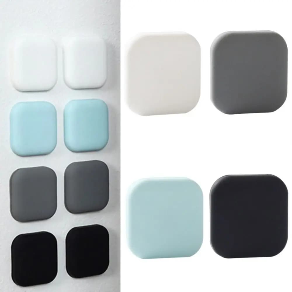 Protezione da parete Crash Pad per porta tappo per porta in Silicone anticollisione minimalista tampone muto maniglia per porta paraurti pavimento