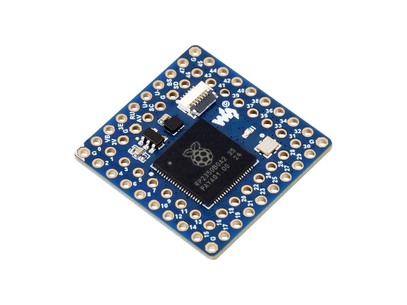 Scheda Waveshare Core2350B, MCU Raspberry Pi RP2350B Dual-Core Dual-Arch, fino a 150 MHz