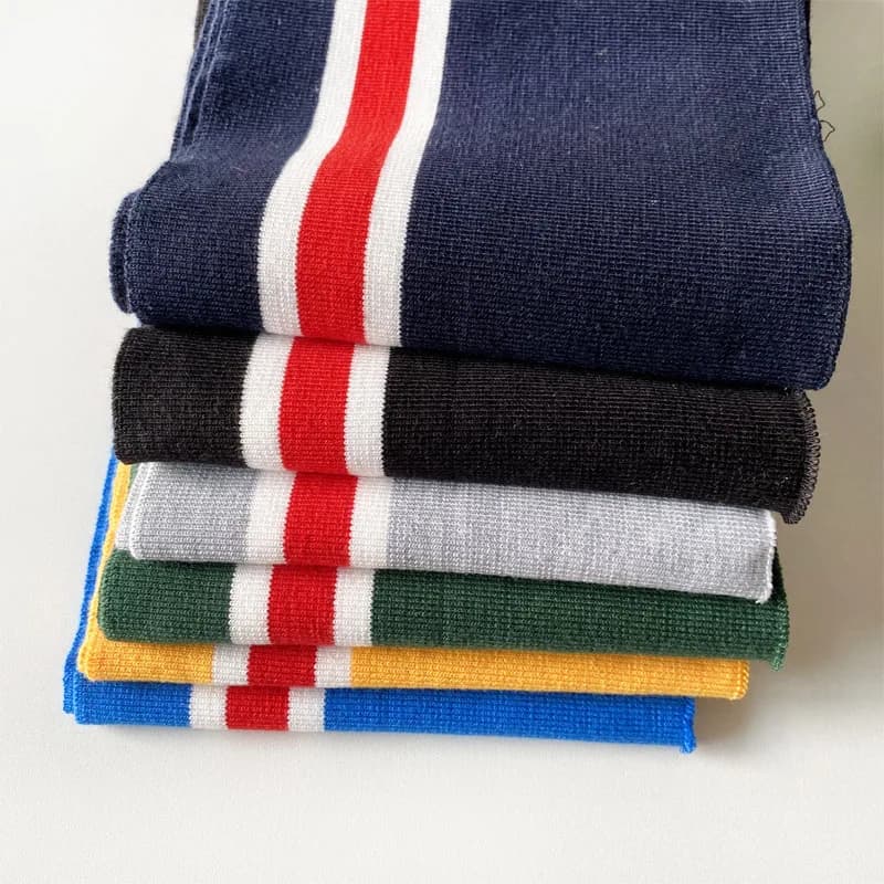 High Stretch Knitted Rib Fabric Neckline Elastic Collar Cuffs Trim For Clothing Accessories Fabric Jacket
