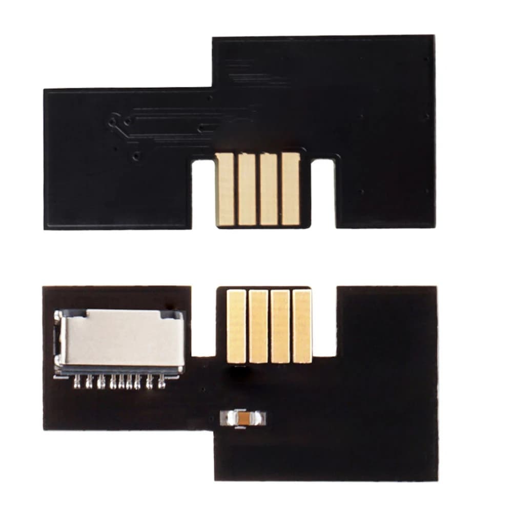 Adattatore SD2SP2 Lettore di Schede TF Sostitutivo + Disco di Avvio Mini DVD per Accessori di Gioco NTSC/PAL