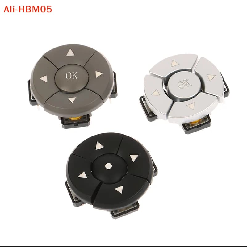 (HB05)1Set B3F-4055 With Arrow OK Button SMD 12*12*7.3mm Micro Tactile Tact Taster A14 Cap 5 Way Direction Combination Switch