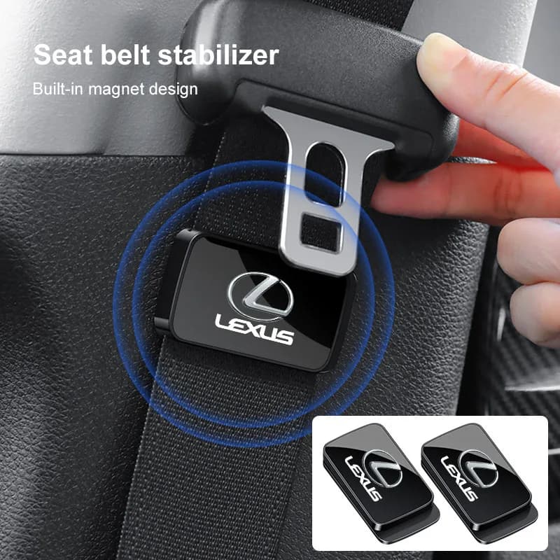 Adesivo per auto 1/2 pezzi Accessori per interni auto Stabilizzatore per cintura di sicurezza per Lexus CT200H ES250 ES300H IS250 IS200 GS300