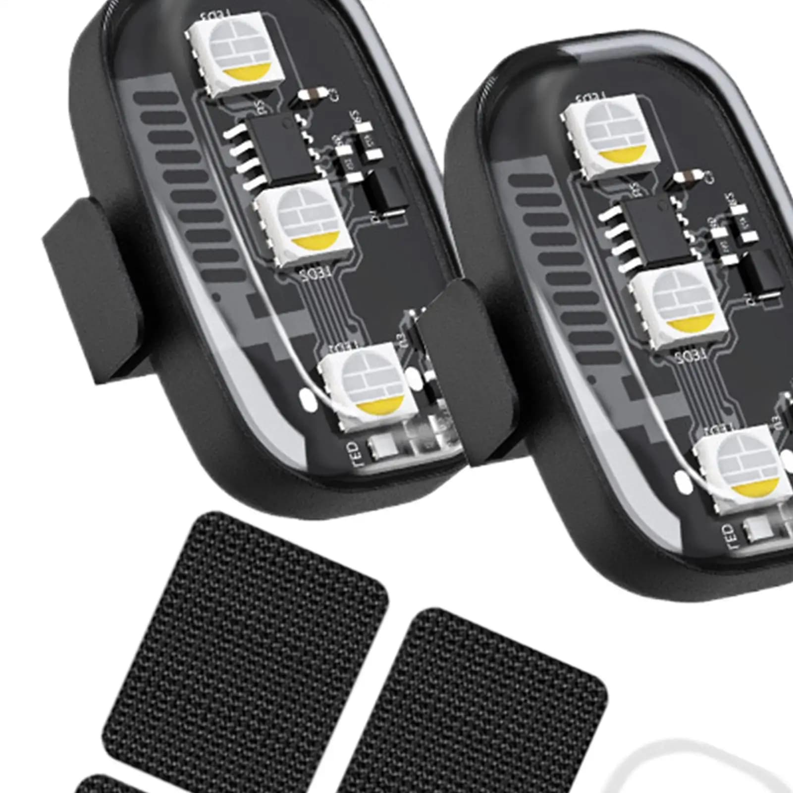 Wireless Led Lights 7 RGB Colors Warning Signs With Remote Control Drone Anti Collision Lights For Motorcycle Bike Drone Vehicle